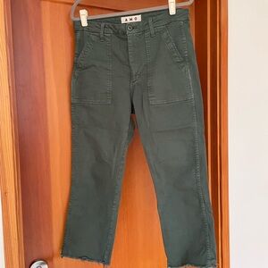 AMO Olive Casual Trousers
